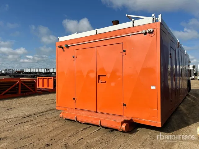 BPMMP F-800 Enclosed Skid-Mounted Mud Pump