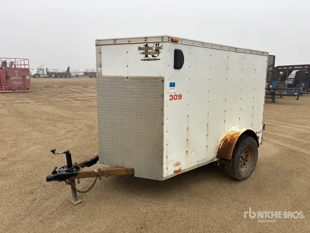 2013 Forest River 8 ft S/A Spill Enclosed Trailer