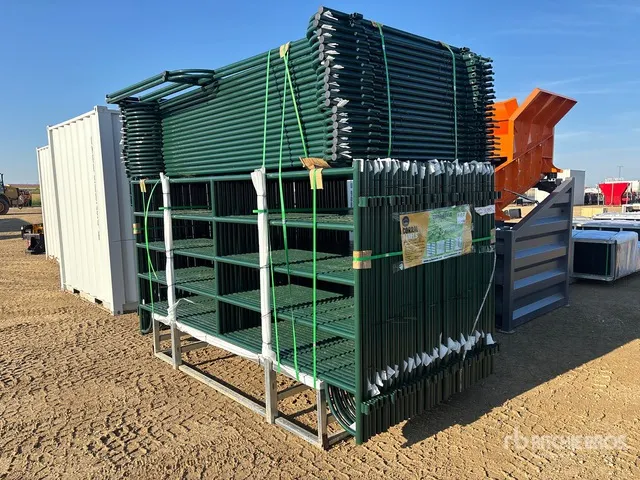 Quantity of (56) 2026 Suihe NP10-54-2 10 ft Powder Coated Livestock Panel (Unused)