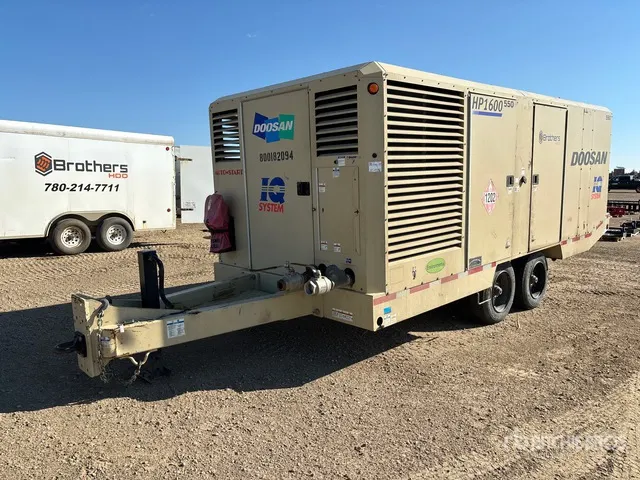 2017 Doosan HP1600WCU-EX-T3 1600 cfm Mobile Air Compressor (Inoperable)