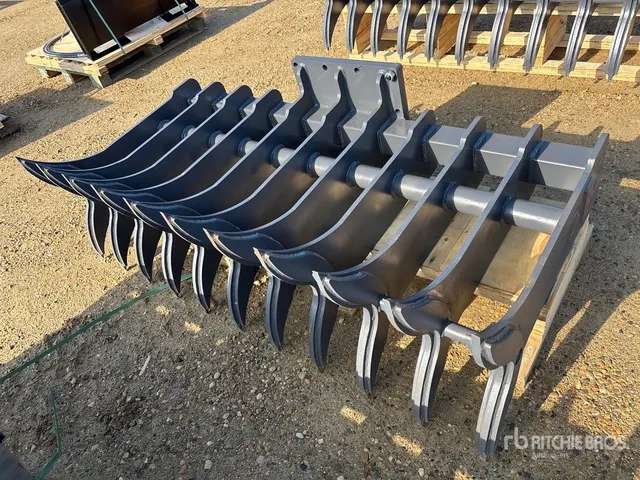 2026 TOFT TWO72 72 in Excavator Rake - Fits 15-30 ton (Unused)