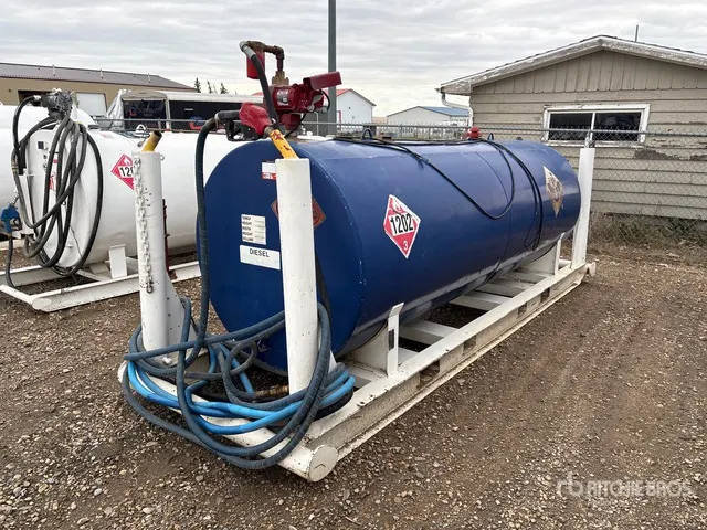 Northern Steel 4328 L Skid Mounted Steel Diesel Fuel Tank