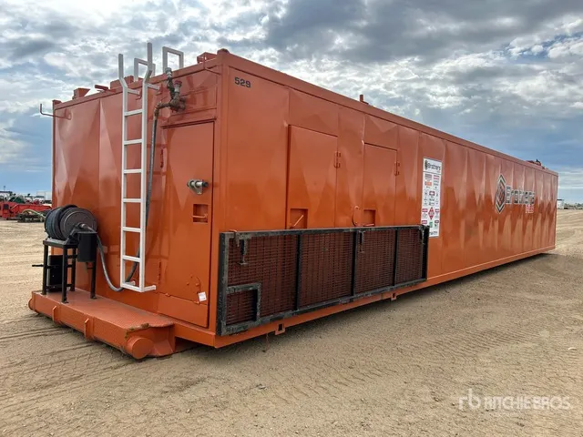50 ft x 12 ft Skid-Mounted Generator/Combo Building