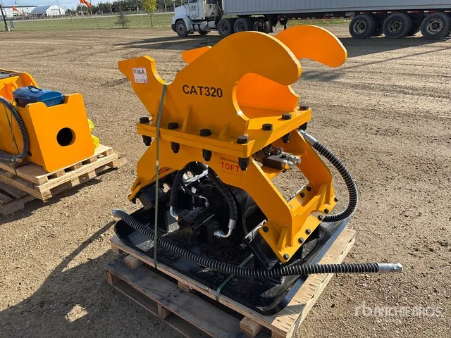 2026 TOFT TOFT08EC Plate Compactor Attachment - Fits 20-30 ton Excavator (Unused)