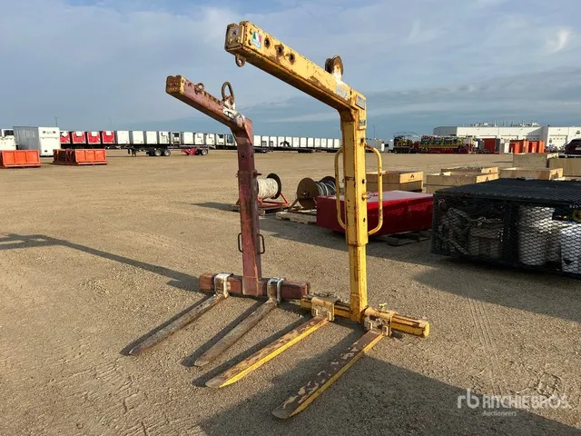 Quantity of (2) Crane Pallet Forks