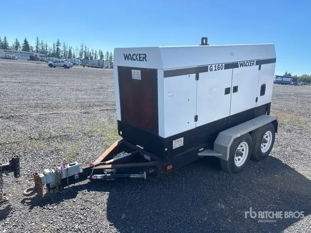 2006 Wacker G160 128 kW Mobile Generator Set (Inoperable)