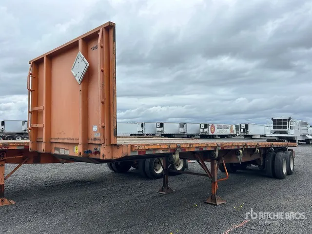 2018 Great Dane PSP-0024-00099 37 ft T/A Flatbed Trailer