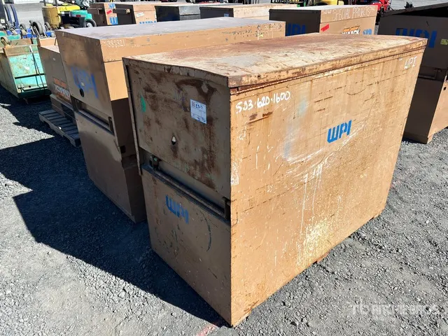 Quantity of (2) Knaack 89 Job Site Box