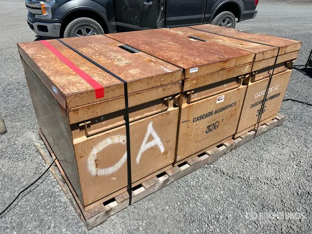 Quantity of (3) Knaack 4830 Job Site Box