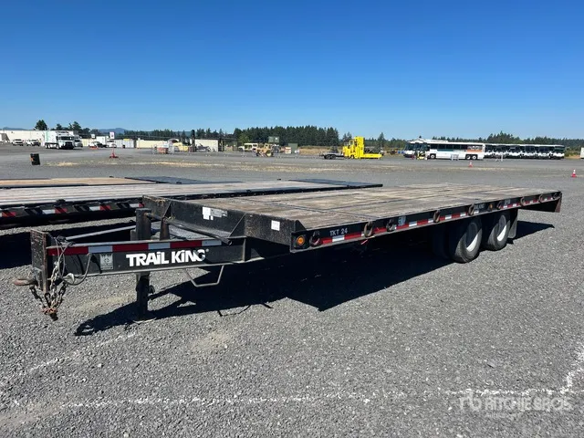 2007 Trail King TKT24-2800 28 ft T/A Tilt Deck Trailer