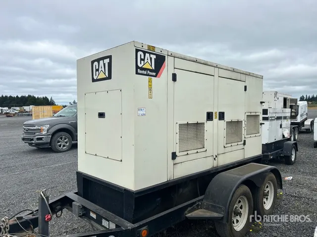 2011 Cat XQ60-6 60 kW Mobile Generator Set