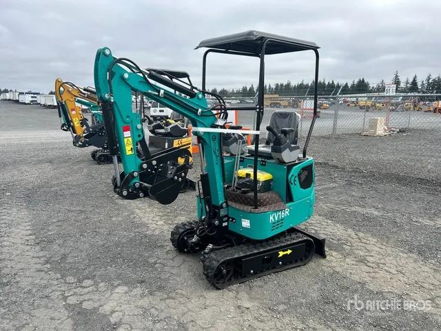 2026 CFG KV16R Mini Excavator (Unused)