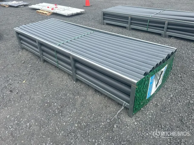 Quantity of (58) 2 1/2 in x 10 ft Grey UPVC Rigid Non Metallic Conduit (Unused)