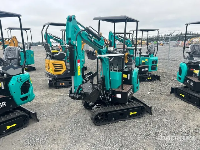 2026 CFG KT13R Mini Excavator (Unused)