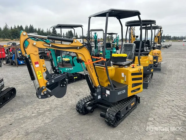 2026 CFG MX12R Mini Excavator (Unused)