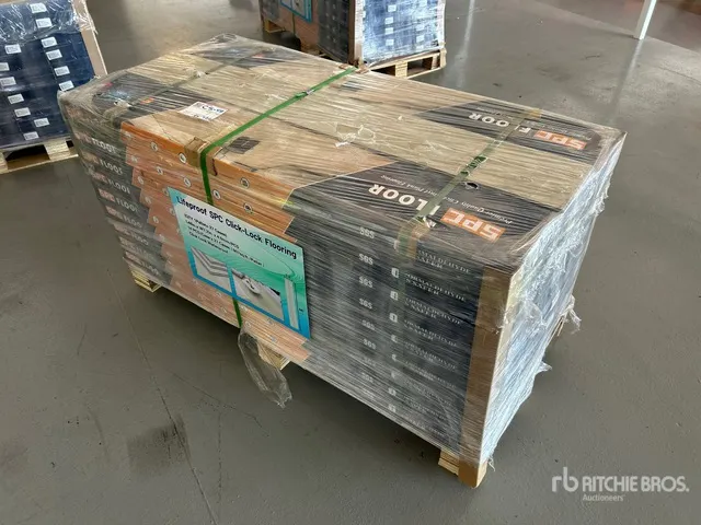 Quantity of 48 in x 7.2 in x 4.0 mm Lifeproof SPC Click Lock Flooring