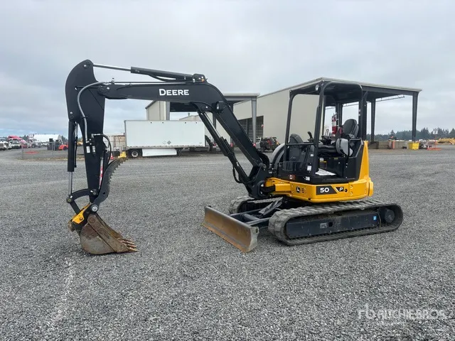 2025 John Deere 50 P-Tier Mini Excavator