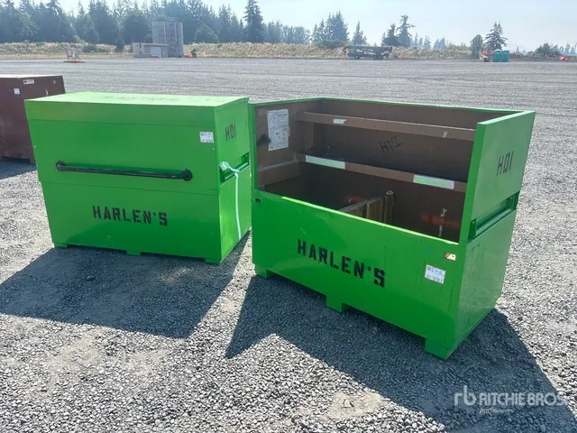 Quantity of (2) Knaack 89 Job Site Box