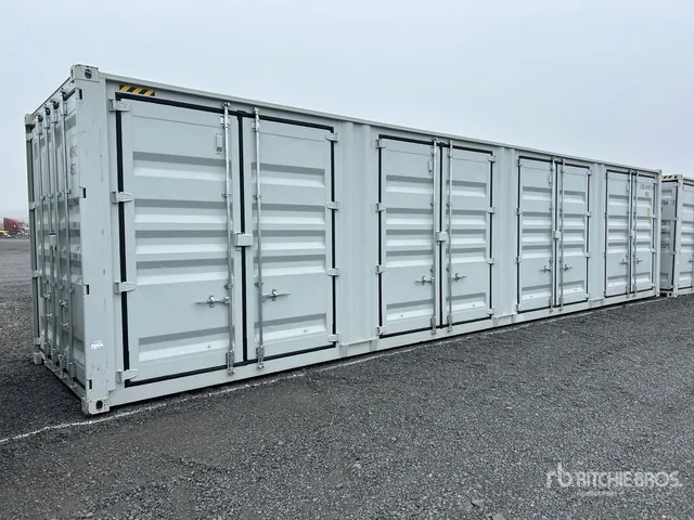 2026 40 ft High Cube Multi-Door Storage Container