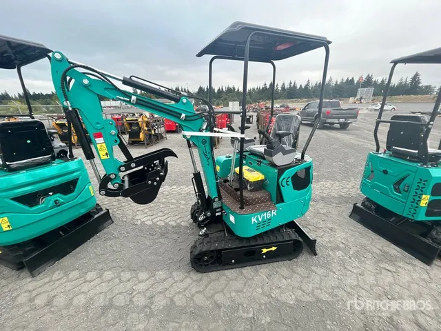 2026 CFG KV16R Mini Excavator (Unused)