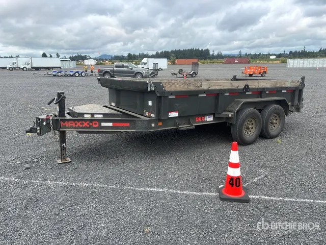 2024 Maxey 14 ft T/A Dump Utility Trailer