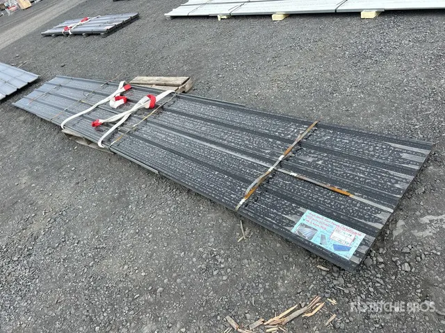 Quantity of (20) 3 ft x 20 ft Metal Roof Panels (Unused)