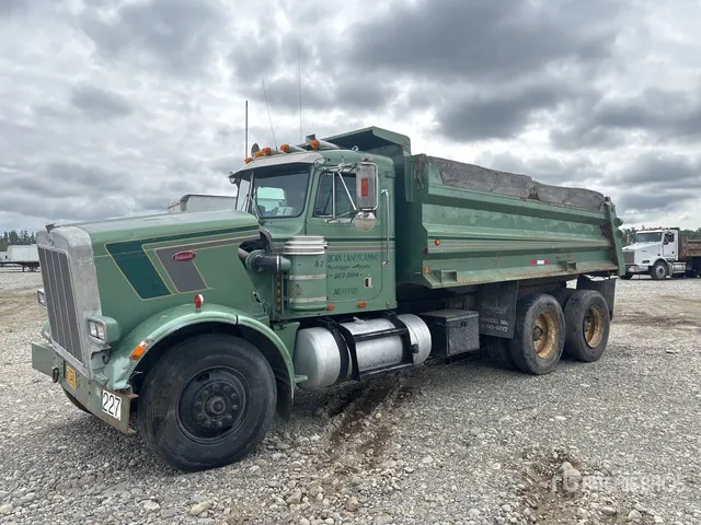 1985 Peterbilt 359 6x4 T/A Dump Truck (Inoperable)