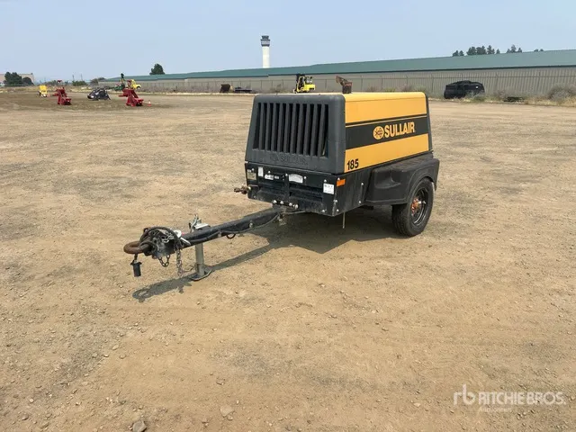 2022 Sullair 185DPQ 185 cfm Mobile Air Compressor