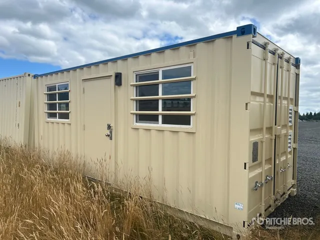 2025 TGCU 20 ft x 8 ft Portable Mobile Office (Unused)