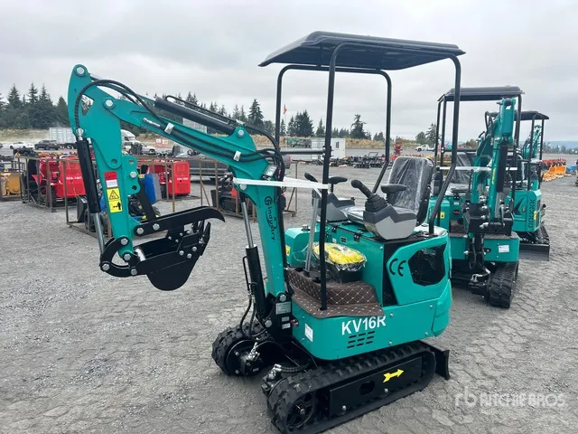 2026 CFG KV16R Mini Excavator (Unused)