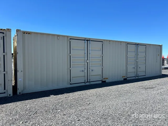 2026 40 ft High Cube Multi-Door Storage Container