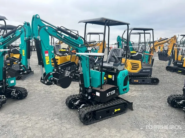 2026 CFG KT13R Mini Excavator (Unused)
