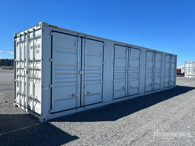 2026 40 ft High Cube Multi-Door Storage Container