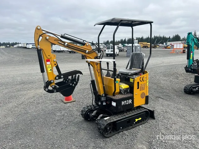 2026 CFG H13R Mini Excavator (Unused)