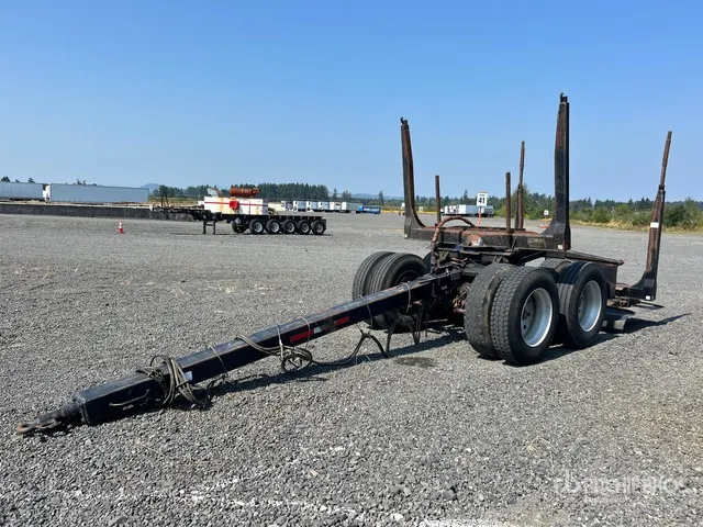 1988 Peerless DDT T/A Log Trailer