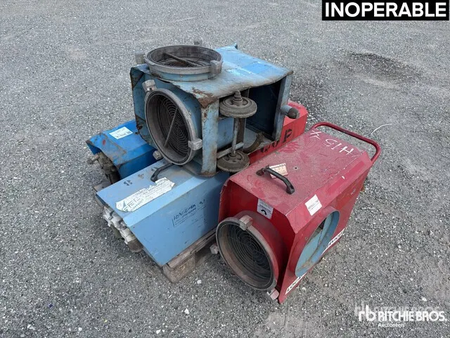Qte De Ventilateurs De Chantier Qty Of Fans (Inoperable)