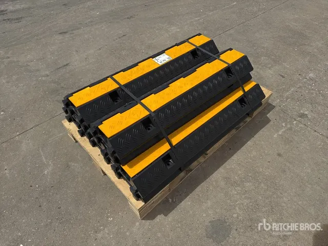 Quantity of (10) Bauer 1 Channel Cable Bridge (Unused)