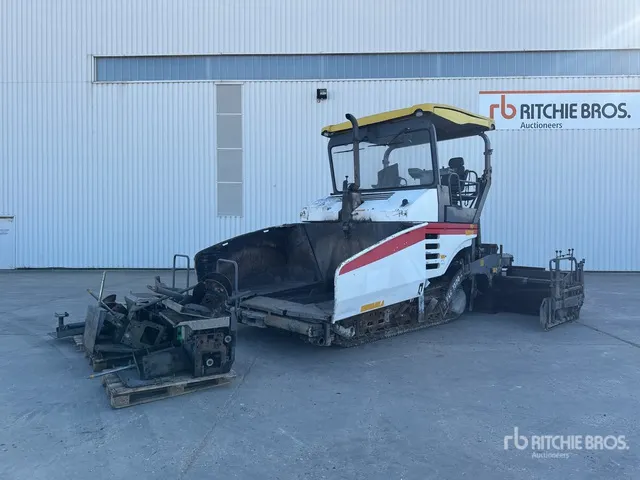 2011 Vogele S1800-2 Track Finisseur Sur Chenilles Asphalt Paver