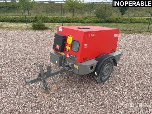 2017 Kaeser M20 Mobile Compresseur A Air Air Compressor (Inoperable)