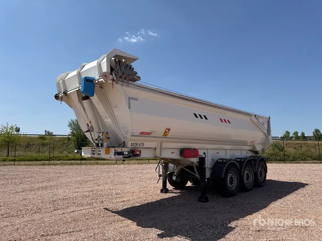 2022 Benalu C3910C2AB Tri/A Semi-Remorque Benne 3 Essieux End Dump Trailer