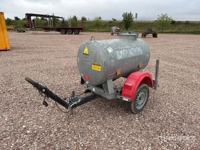 2018 Hubiere H111T11CN 500 L Citerne A Eau 1 Essieu S/A Water Tank Trailer