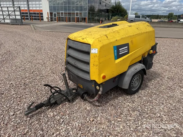 2020 Atlas Copco XAS88 Mobile Compresseur A Air Air Compressor