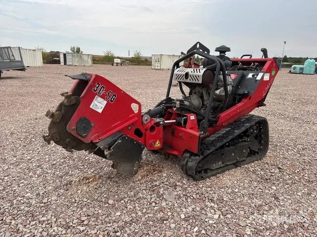 Barreto 30-SG Walk Behind Rogneuse De Souche Sur Chenille Traked Stump Grinder