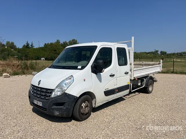 2013 Renault Master dCI 125 4x2 Extended Cab Camion Benne Dump Truck