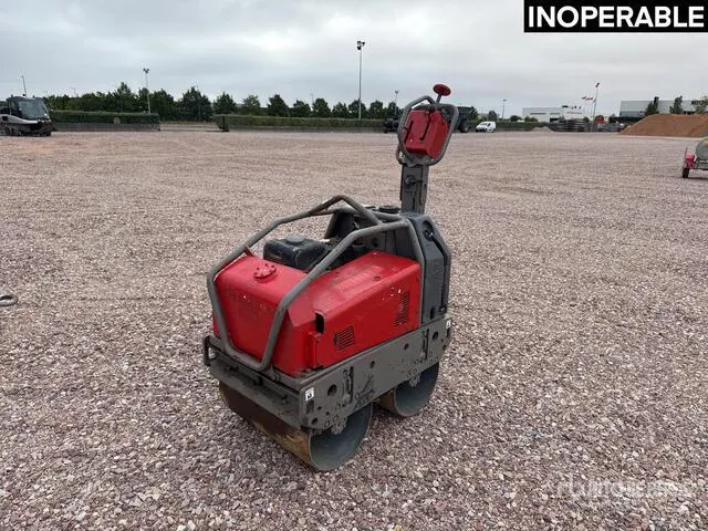 Altrad Belle TDX650 Compacteur Vibrant Tandem Double Drum Roller (Inoperable)