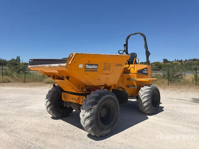2019 Thwaites MACH2097 9 t 4x4 Swivel Motobasculeur Dumper