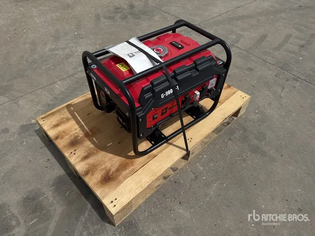 Bauer G3000-1 3kW Portable Generator Set (Unused)