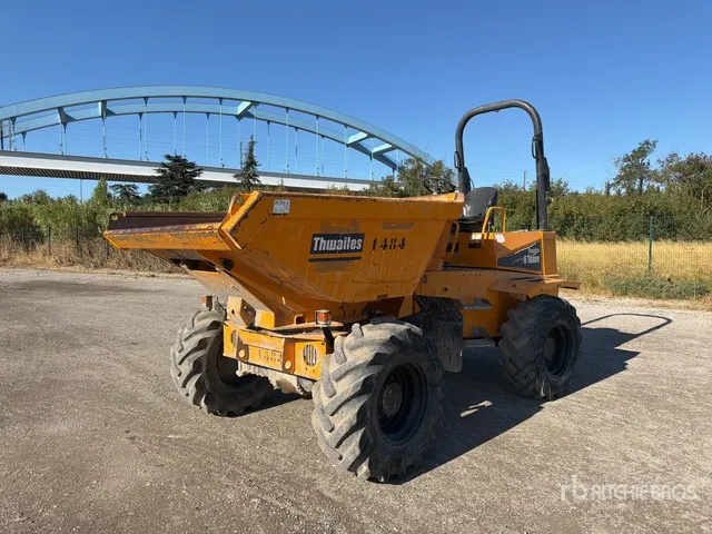 2019 Thwaites MACH2061 6 t 4x4 Swivel Motobasculeur Dumper