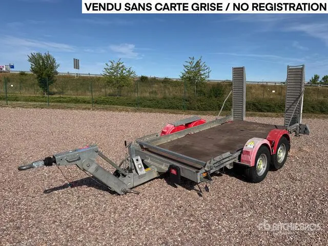 Hubiere TPG352R Equipment Trailer