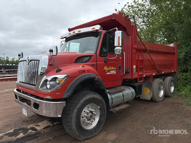 2012 International Workstar 7500 6x4 T/A Dump Truck